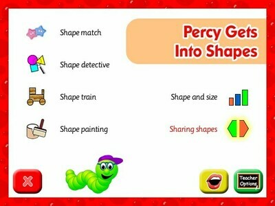 Percy Gets Into Shapes
