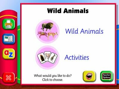 The Learner's Library - Wild Animals