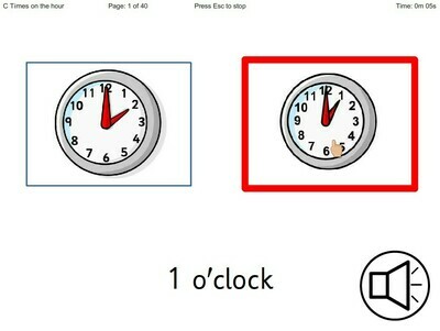 ChooseIt! Ready Mades Numeracy - Time