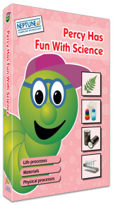 Image showing the CD cover for Percy has fun with science software
