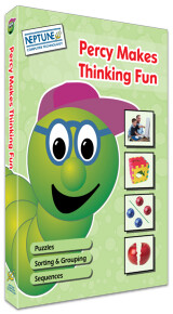 Image showing cd cover for percy makes thinking fun software