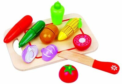 Wooden Vegetable Cutting Set
