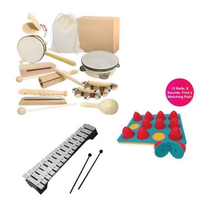 All the items in the Sounds Sensory Pack