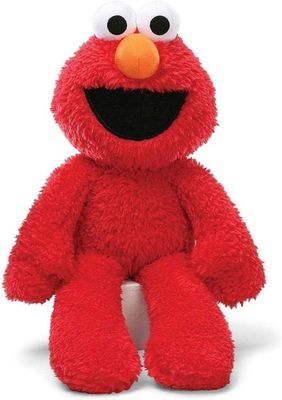 Red elmo soft plush toy