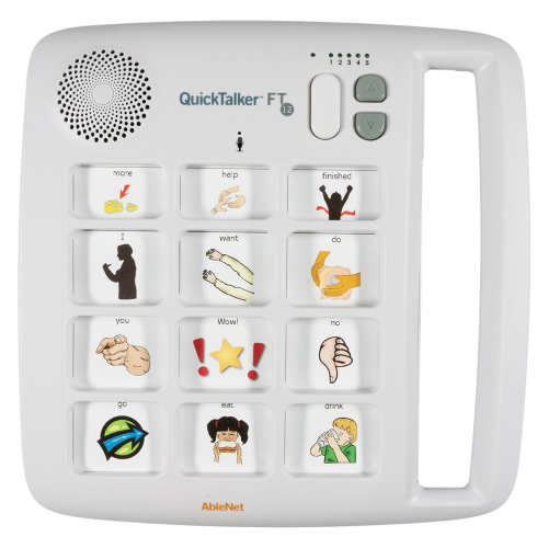 Front view of the Quicktalker 12 FT 