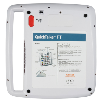 Back view of the Quicktalker 12 FT 