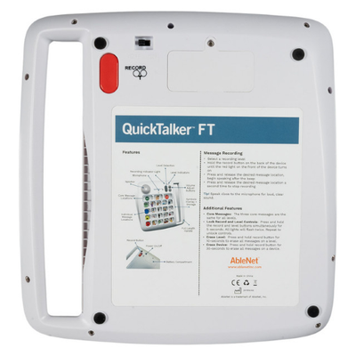 Back view of the Quicktalker 23 FT