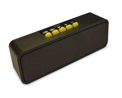 Black MP3 player front view
