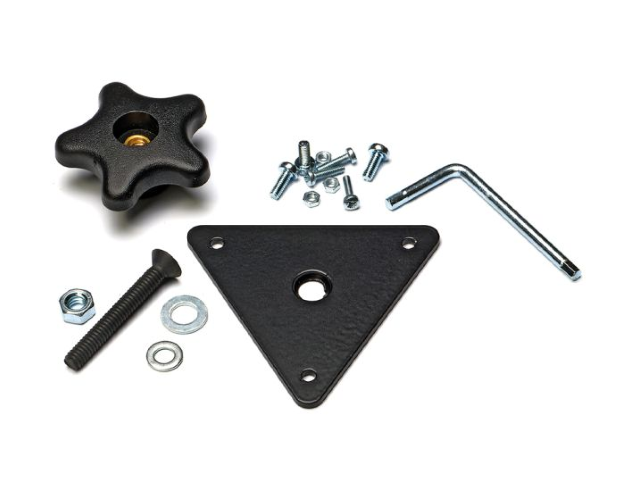 Inclusive Triangular Mounting Plate, Size: Small