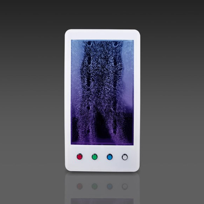 Front view image of the interactive wall hanging bubble wall