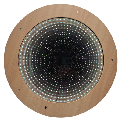 Front view of the infinity mirror tile