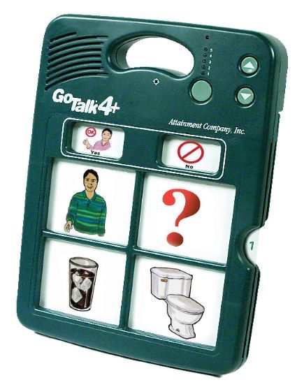 Front view of the GoTalk 4+