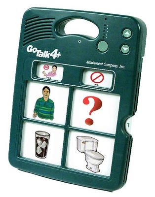 Front view of the GoTalk 4+