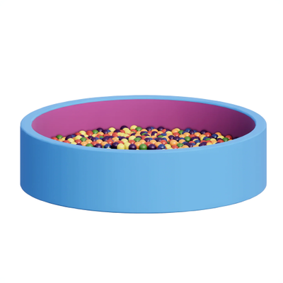 Image showing a round ball pond with coloured balls