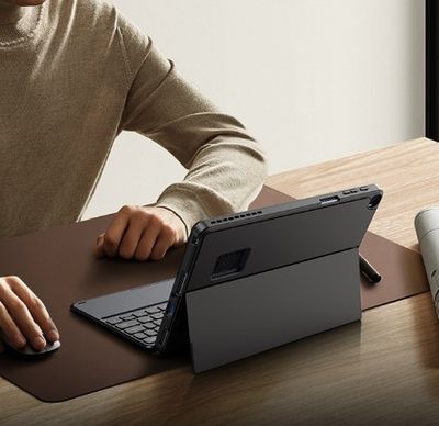 Chuwi 10.1" Windows tablet in Laptop Mode