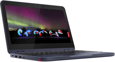 Image of the lenovo 300w convertible laptop with touch screen