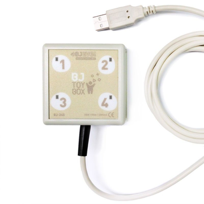 Top view of the toybox controller