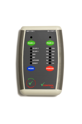 Front view of the simplyworks control pro sender