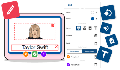 Screenshot of the chooseit maker activity editor