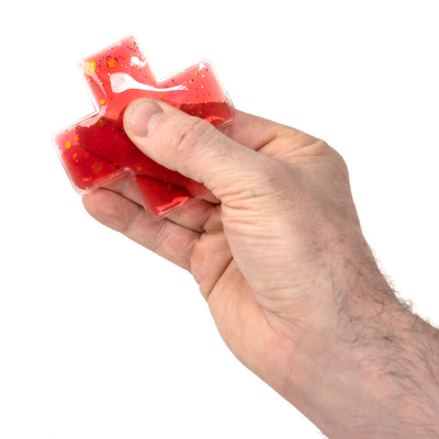 Image of a hand holding a plus sign from the squidgy sparkle maths operations set