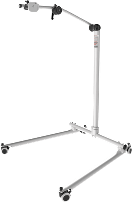 Front view of the rehadapt floorstand ecolock