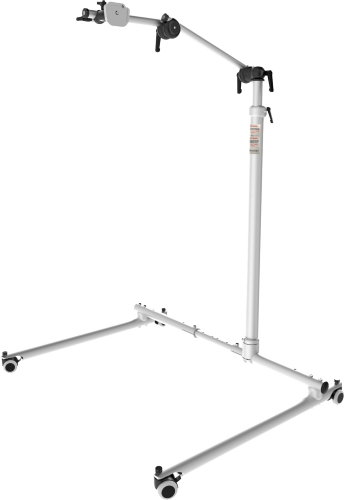 Front view of the rehadapt variolock floorstand