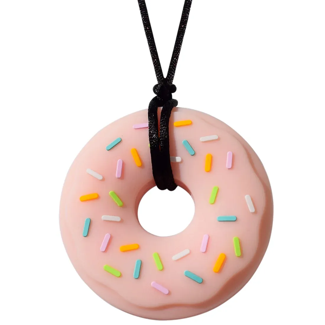 Munchables Donut Chew Necklace - for Strong Chewers