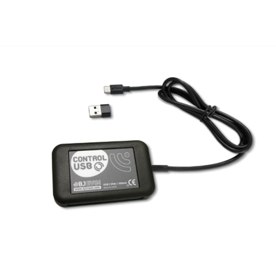 Front view of the Control USB with USB-C to USB Adapter included