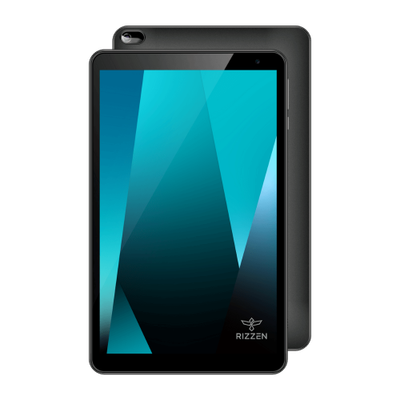 Front view of the Rizzen Novatab R10 Smart Tablet