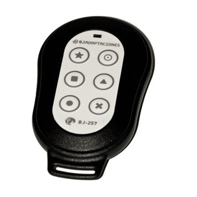 Front view of the Control 6 radio frequency and infrared transmitter