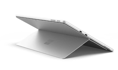 Back view of the microsoft surface pro 9 tablet