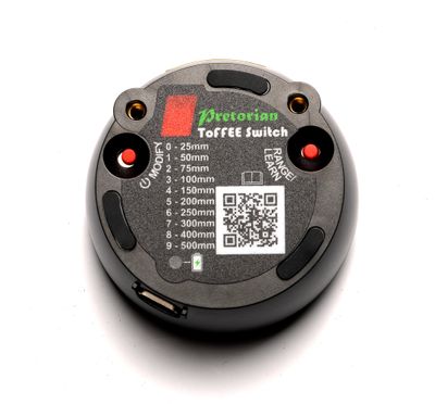 Back view of ToFFEE proximity switch.