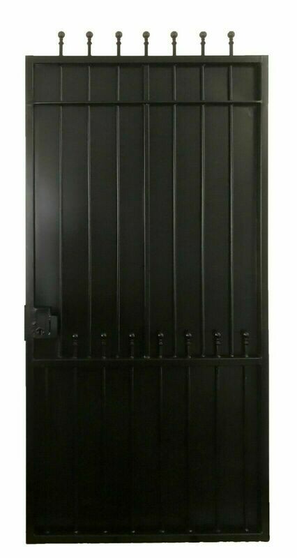 HKS106, Heavy Duty Sheeted Metal, Iron, Steel, Pedestrian, Garden, Security Gate