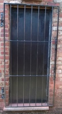 Security gate Security Door,Metal Gate Security Grill H2000mm x W1000mm 