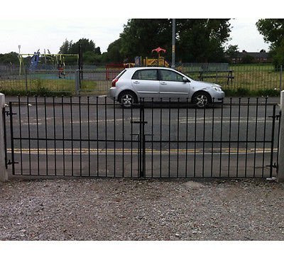 HKS083, Gate, 8 Ft Gate, Drive Gate, Metal Iron Gate, Security Gate