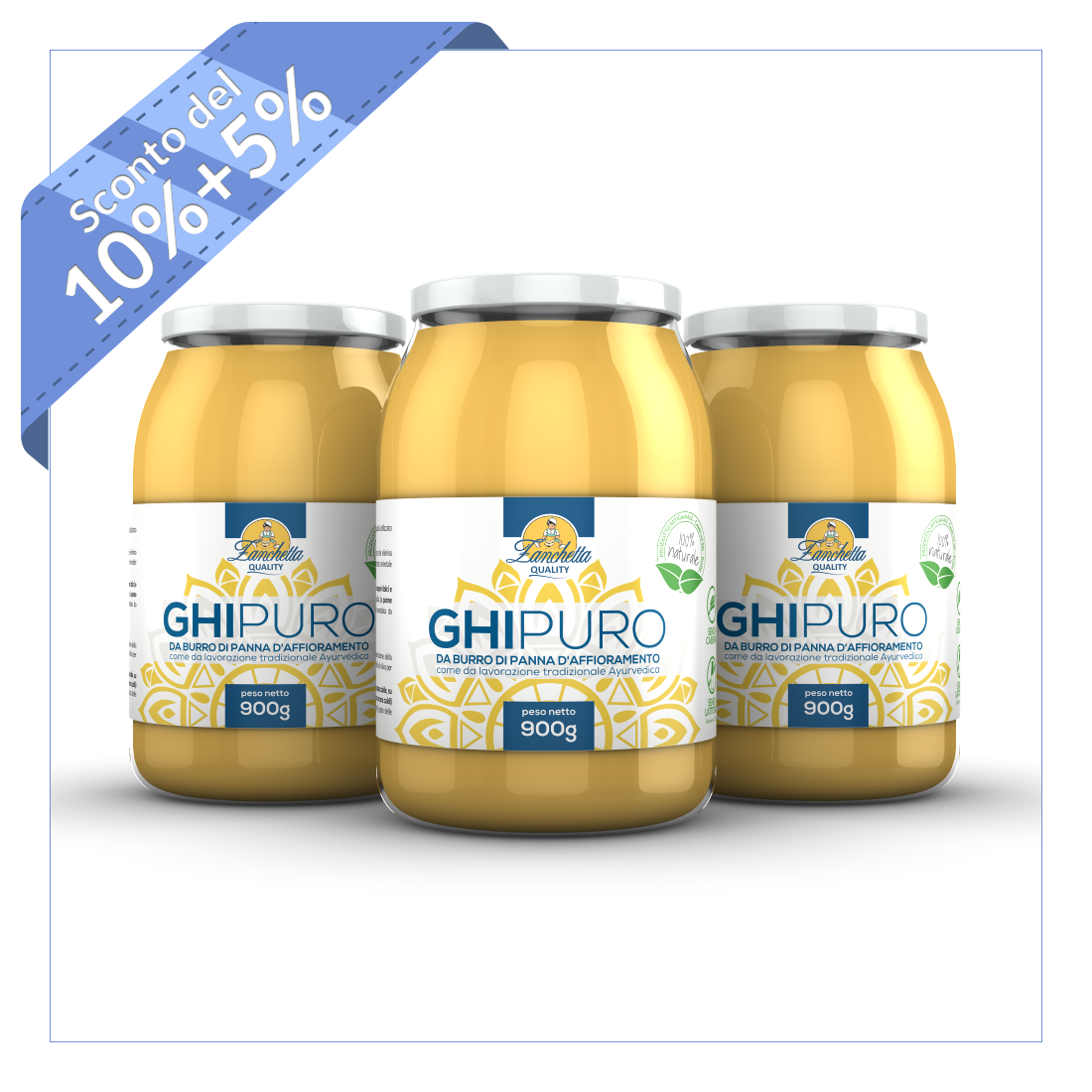 3 x GHIPURO da 900g - GutBistrot 3 x GHIPURO da 900g - GutBistrot