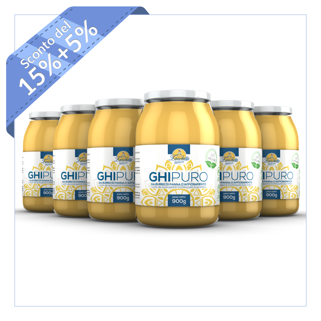 6 x GHIPURO da 900g - GutBistrot 6 x GHIPURO da 900g - GutBistrot