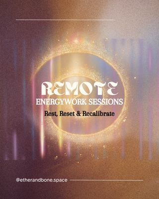 Remote Energywork Session