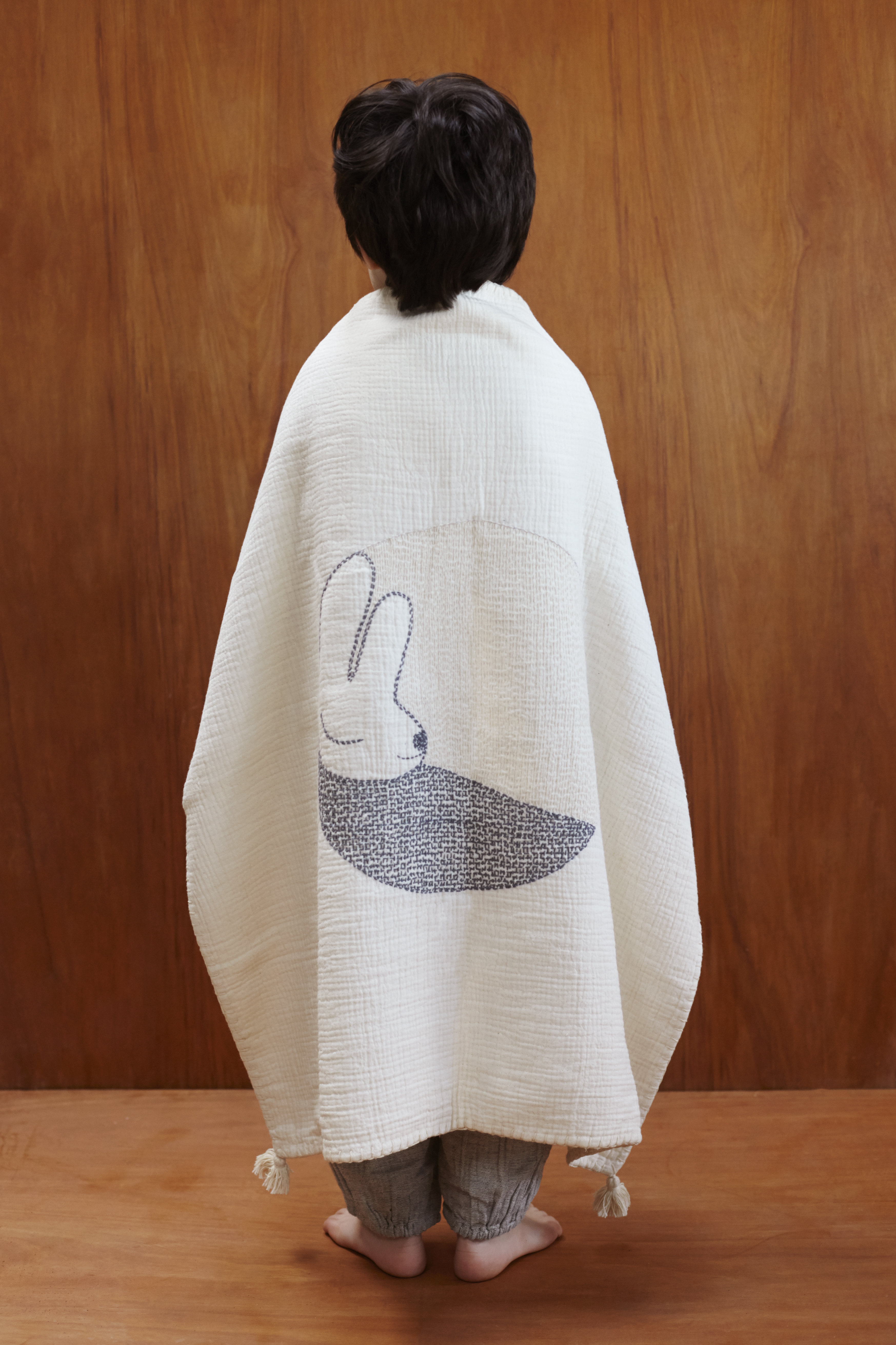 Baby Blanket "Rabbit" (80x80cm) 8-BBRAB14/15