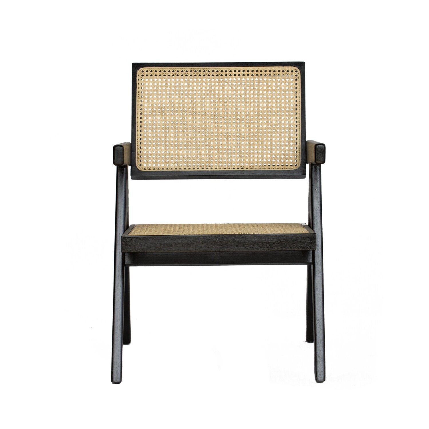 Teak Occasional Chair 1 (Black)