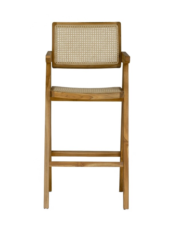 Teak Bar Chair 3 (Natural)