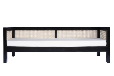 Teak Sofa 2 (Black)