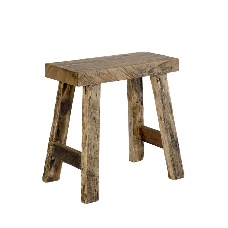Stool 19 (reclaimed wood)
