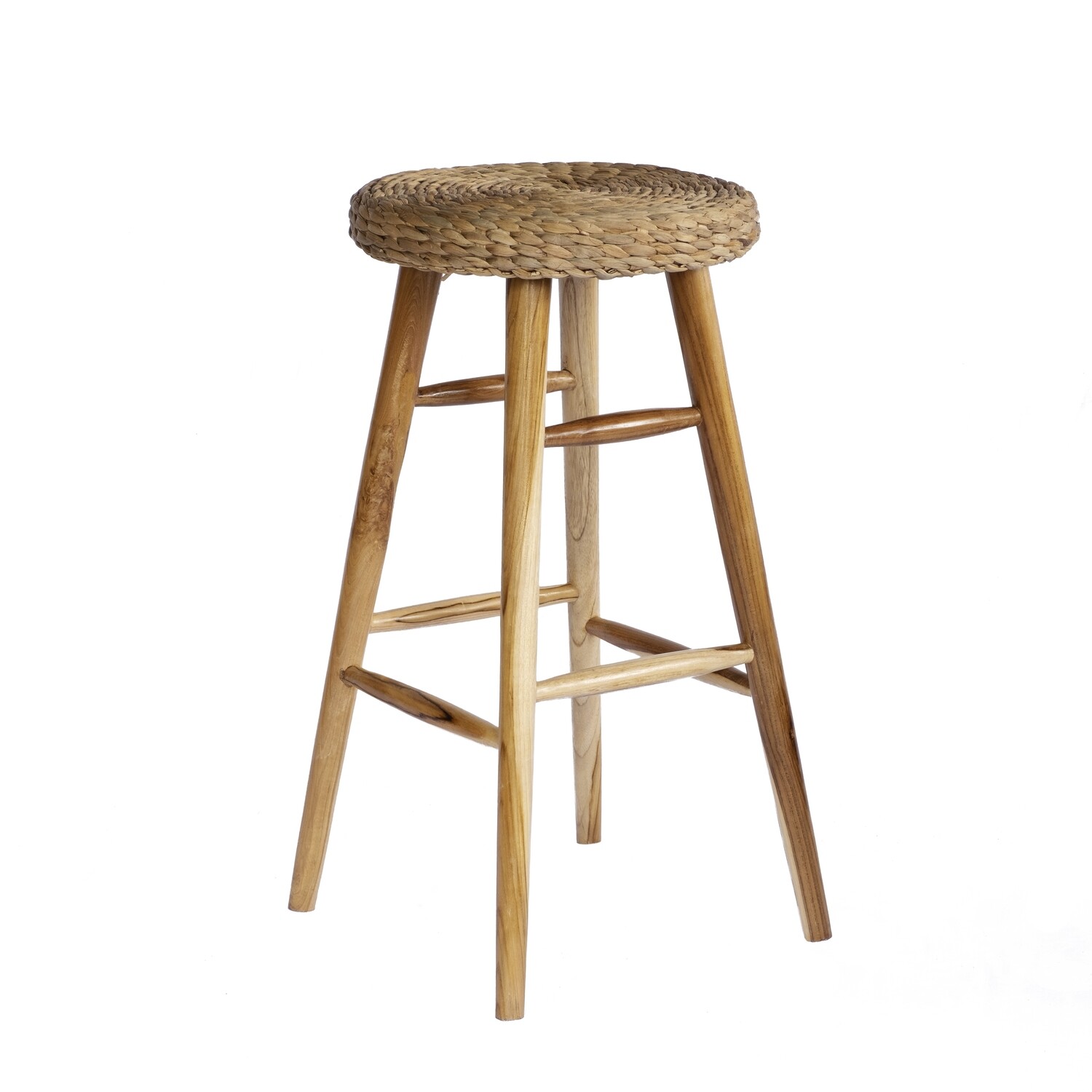 Teak Bar Chair 12