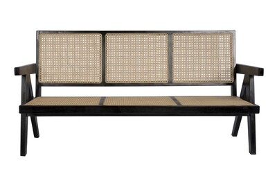 Teak Sofa 10 (black)