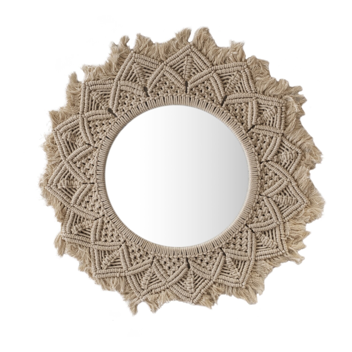 Macrame Mirror 2 (60cm)