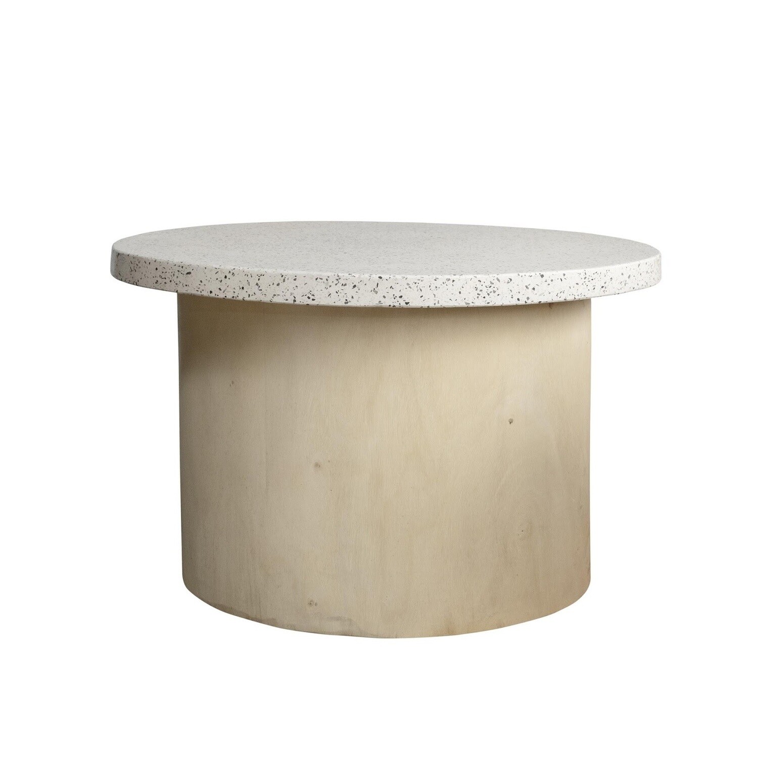 Suar and Terrazzo Coffee Table 3 (75cm)