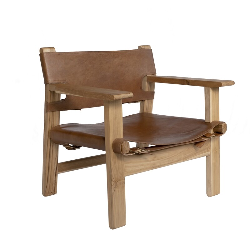 Leather Occasional Chair 10 (Whiskey) Leather Occasional Chair 10 (Whiskey)