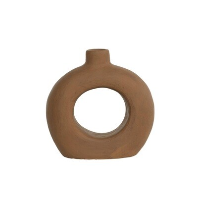 Clay Vase 14 Medium (brown)