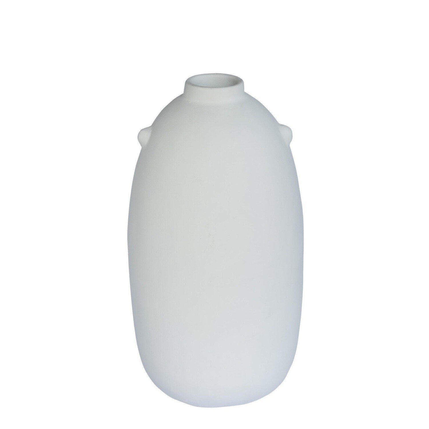 Clay Vase 21 (White)